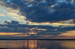 Лето. Река Енисей. 